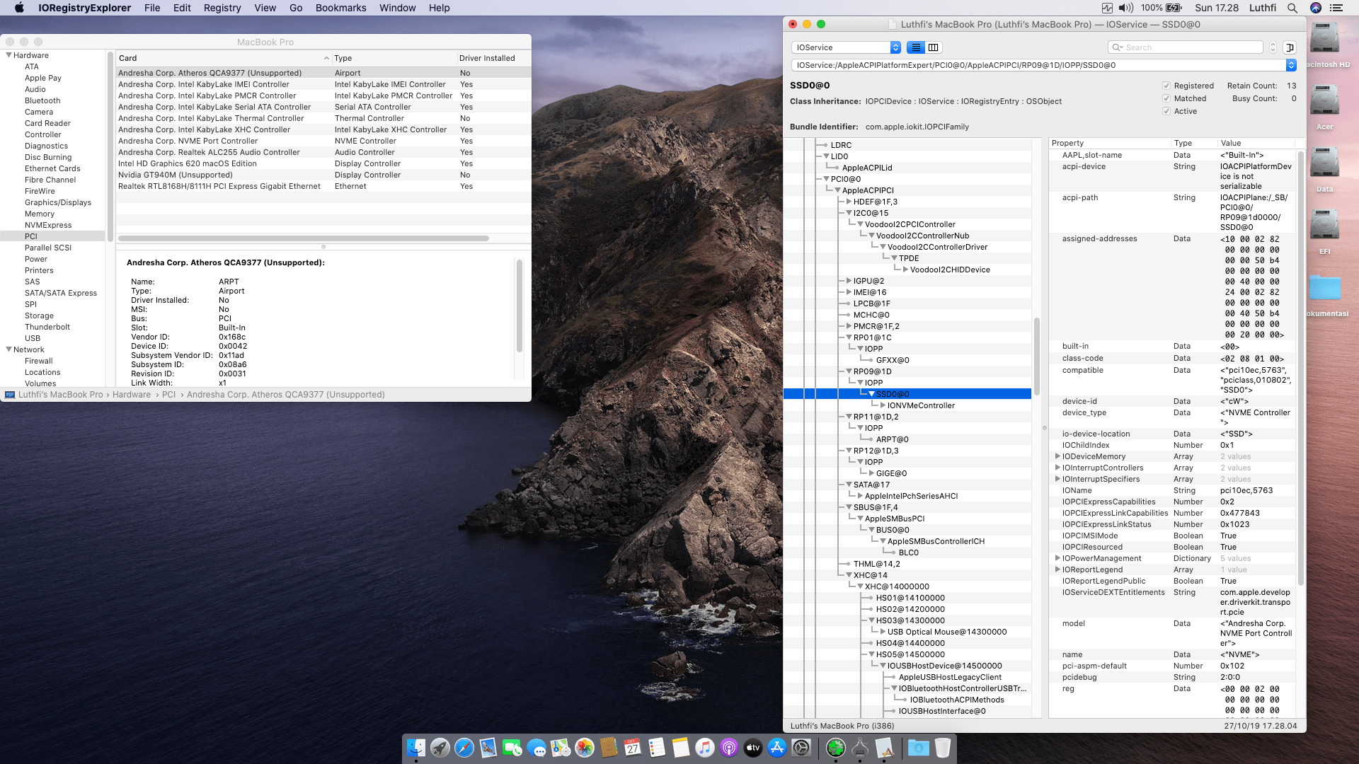 Acer E5 475G 560B [KabyLake   Intel HD 620 + I2C] 9
